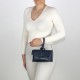 Michelle pochette Bleu Nuit cuir vachette Made in Italy